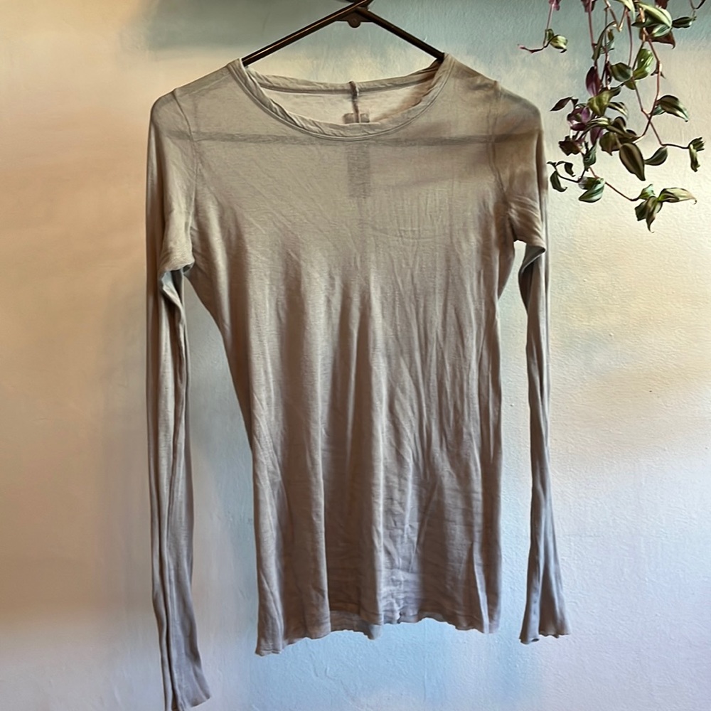 RICK OWENS - glitter f/w 17 - 100% cotton- grey